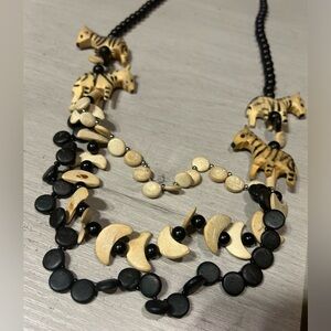 Handcrafted Wood Necklace